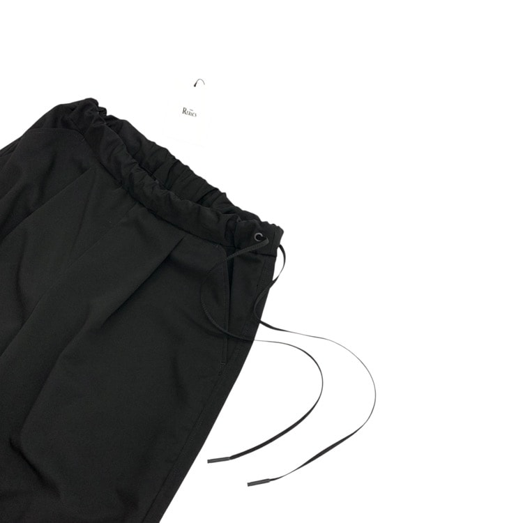 THE RERACS ザ リラクス RELAX EASY PANTS タックイージーパンツ ブラック 36 24SS-REPT-204L