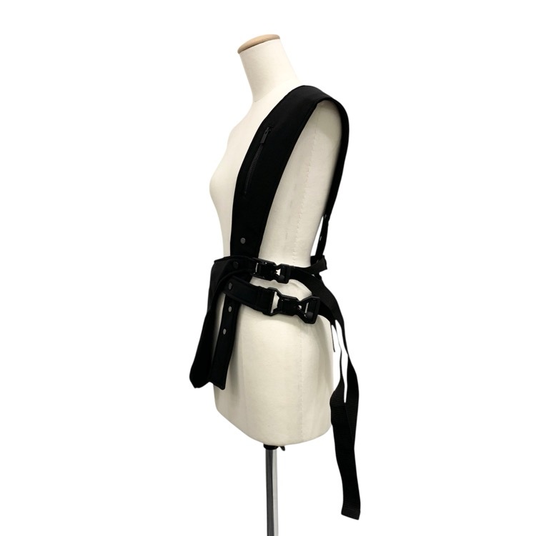 未使用品 Mame Kurogouchi マメクロゴウチ Basket Motif Multi-Way Body Bag 竹籠モチーフボディバッグ ブラック F MM23FW-AC308