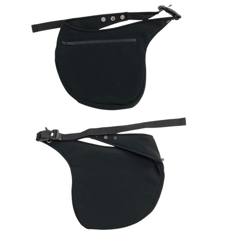 未使用品 Mame Kurogouchi マメクロゴウチ Basket Motif Multi-Way Body Bag 竹籠モチーフボディバッグ ブラック F MM23FW-AC308