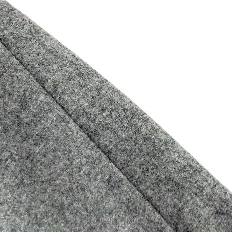 ATON エイトン MERINO COLLEGE FLANNEL RAIL COAT メリノ カレッジ フランネルレール コート グレー 01 SCAGSW0901