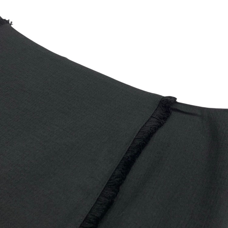 BORDERS at BALCONY ボーダーズアットバルコニー RESORT FRINGE SKIRT リゾートフリンジスカート ブラック 38 BD2311-3H-37