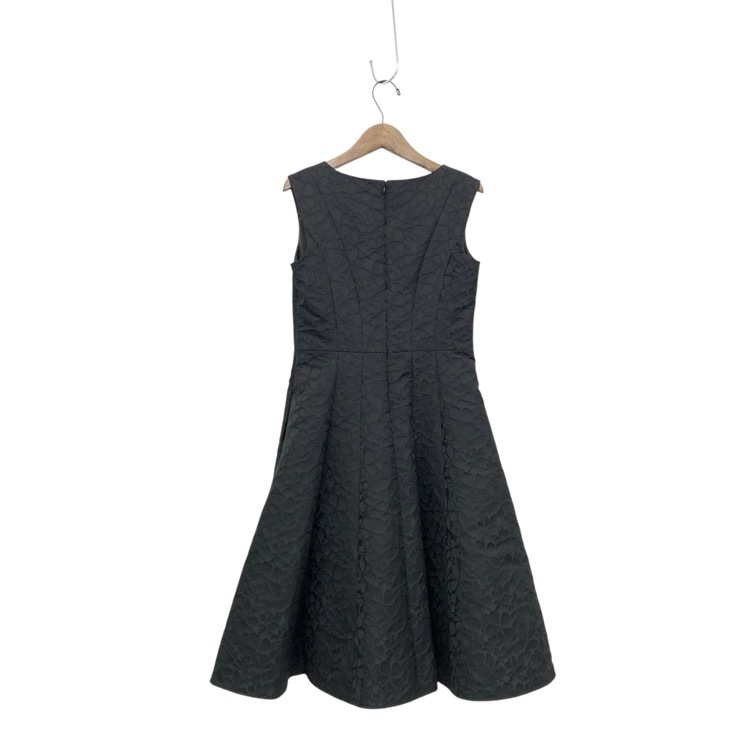 TOCCA トッカ FLOWER MEADOW ドレス フラワージャガードワンピース ブラック 0 OPTOSA0140