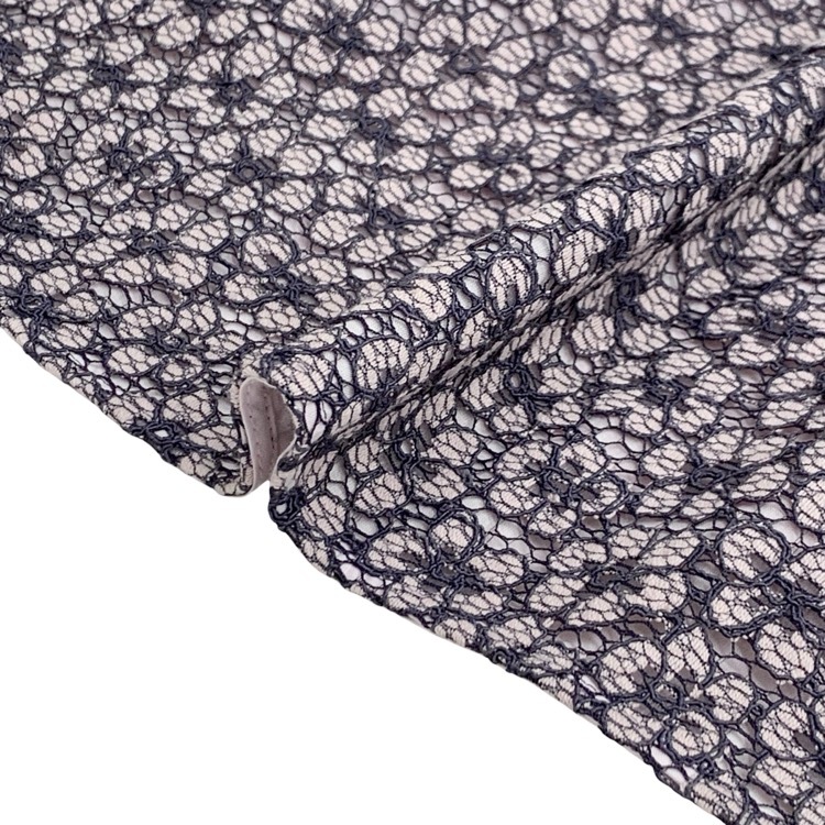 TOCCA トッカ MEMORY OF LACE ドレス ワンピース グレー ピンク 2 OPTOGA0315