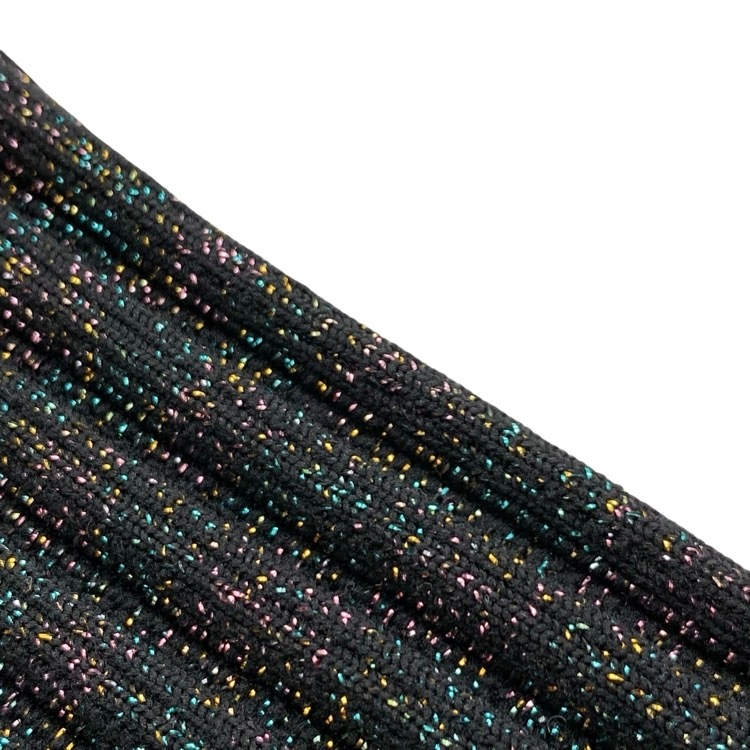 CFCL シーエフシーエル FLUTED GLITTER COLLARLESS SHIRT CARDIGAN グリッターカーディガン 1 CF008KE067