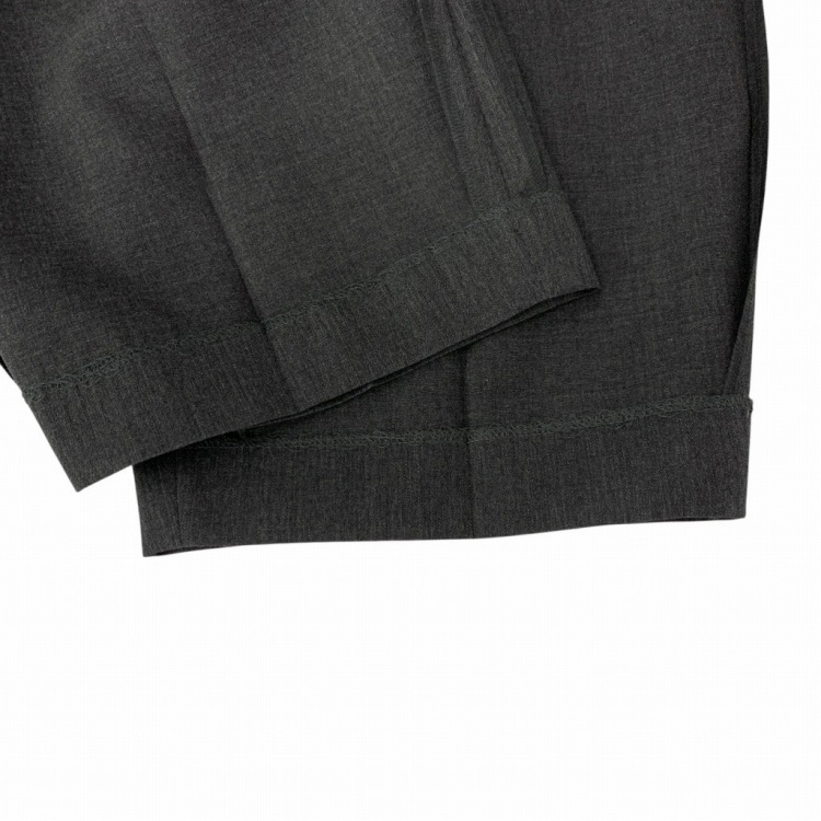 THE RERACS ザ リラクス THE GURKHA グルカ スラックス タックワイドパンツ グレー 36 22SS-REPT-133L