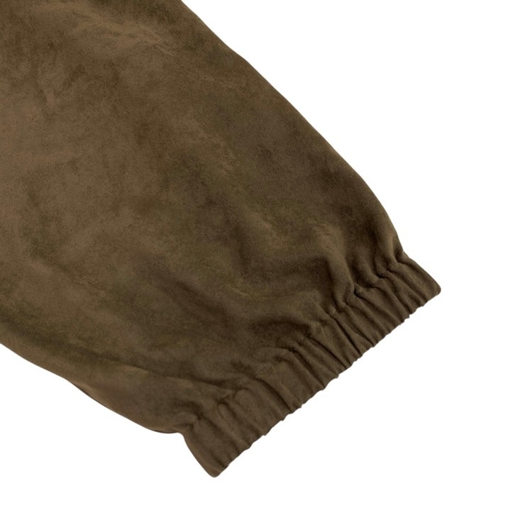 Curensology カレンソロジー フェイクスウェードバルーン パンツ ダークブラウン F CL505108ER