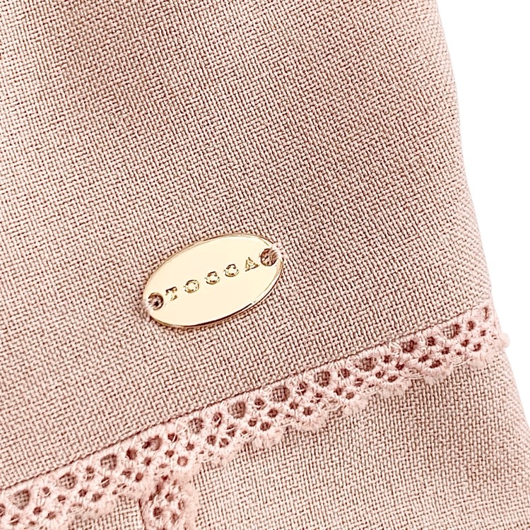 TOCCA トッカ STAIRWAY OF LACE ワンピース ピンク 2 OPTOLA0515
