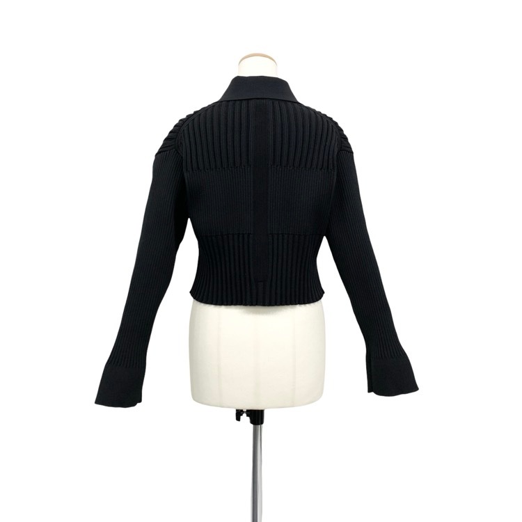 CFCL シーエフシーエル FLUTED CROPPED SHIRT CARDIGAN フルーテッドクロップド カーディガン CF006KE013