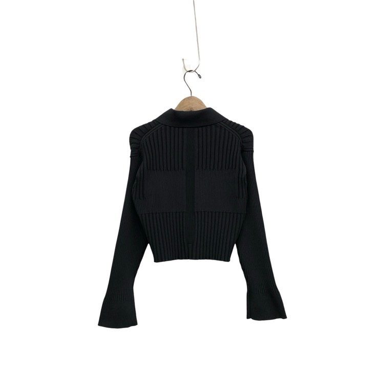 CFCL シーエフシーエル FLUTED CROPPED SHIRT CARDIGAN フルーテッドクロップド カーディガン CF006KE013