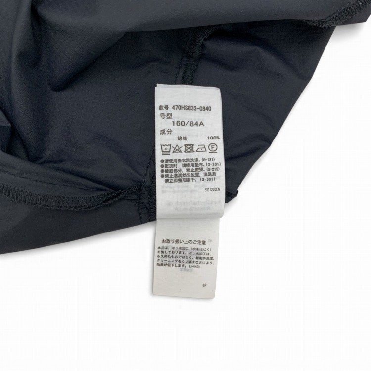 nagonstans ナゴンスタンス super lightweight baloon-sleeves dress スーパーライトウェイトバルーンスリーブワンピース ブラック M 470HS833-0840