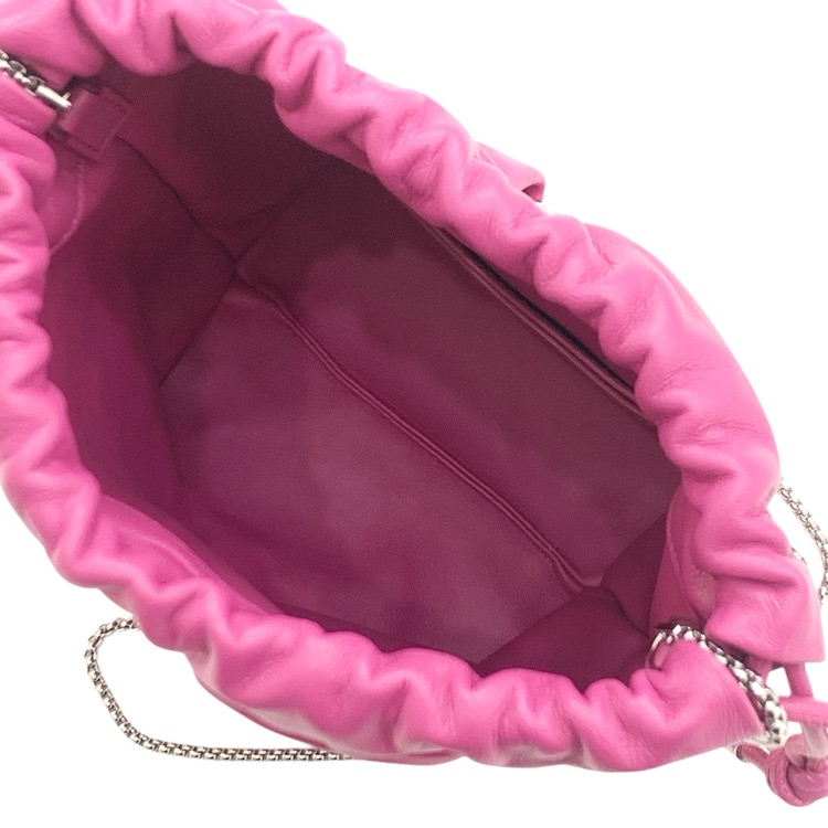 FERRAGAMO フェラガモ ヴァラ ミニバッグ チェーンショルダー フーシャ 220838 780181
