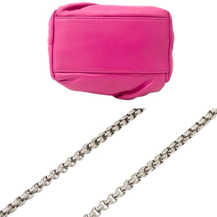 FERRAGAMO フェラガモ ヴァラ ミニバッグ チェーンショルダー フーシャ 220838 780181