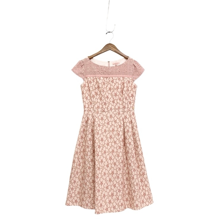 TOCCA トッカ SWEET MARGALET ドレス ワンピース ピンク 2 OPTOCA0391