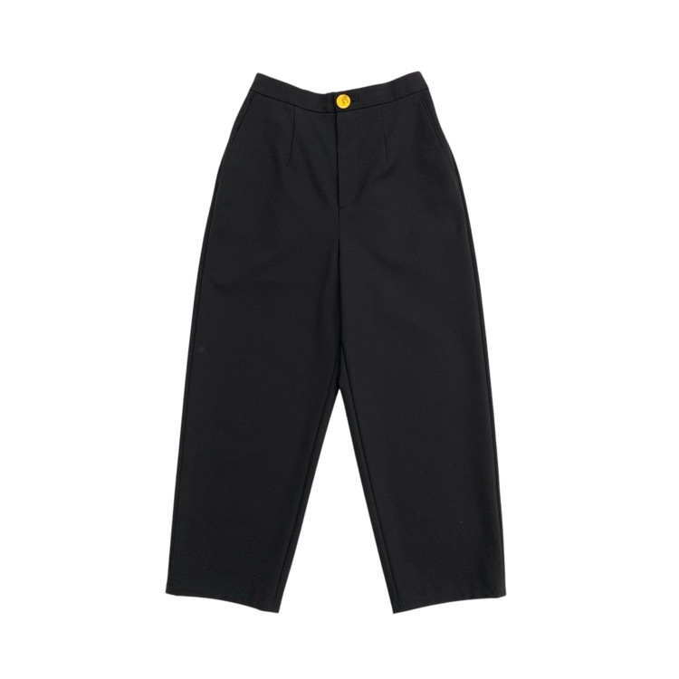 nagonstans ナゴンスタンス basic tapered pants ベーシックテーパードパンツ ブラック M 470IS831-0711