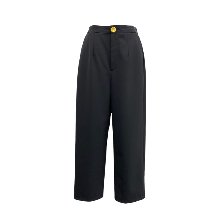 nagonstans ナゴンスタンス basic tapered pants ベーシックテーパードパンツ ブラック M 470IS831-0711