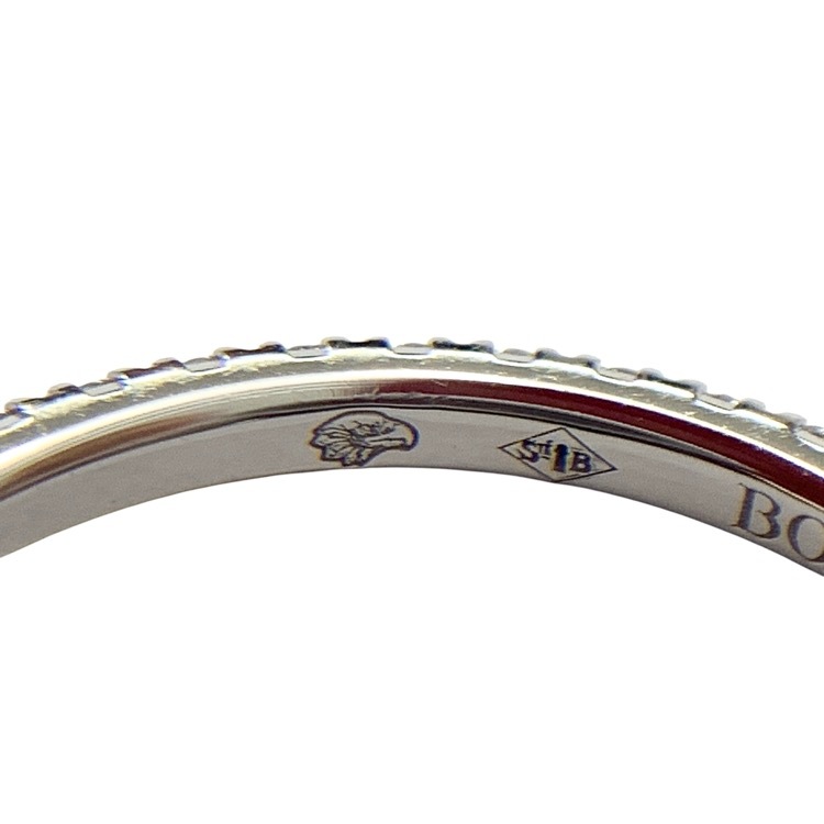 BOUCHERON ブシュロン エピュール ダイヤモンド リング ラウンドカット ダイヤモンド45石（計0.26カラット）K18WG 49 JAL0118