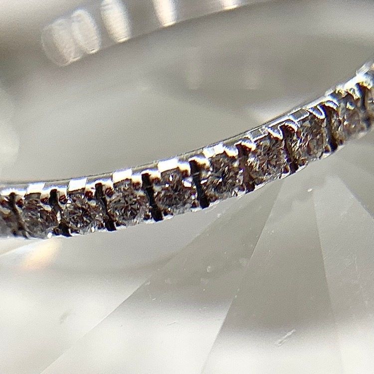 BOUCHERON ブシュロン エピュール ダイヤモンド リング ラウンドカット ダイヤモンド45石（計0.26カラット）K18WG 49 JAL0118