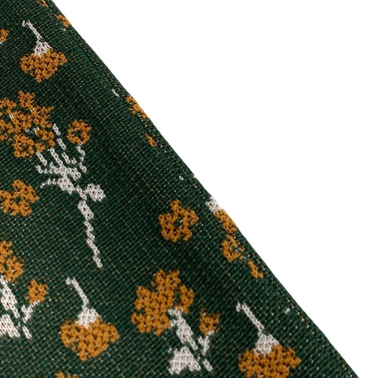 Mame Kurogouchi マメクロゴウチ Pedicel Knitted Pants 三越伊勢丹限定 小花柄ニットパンツ MM23SS-KN505