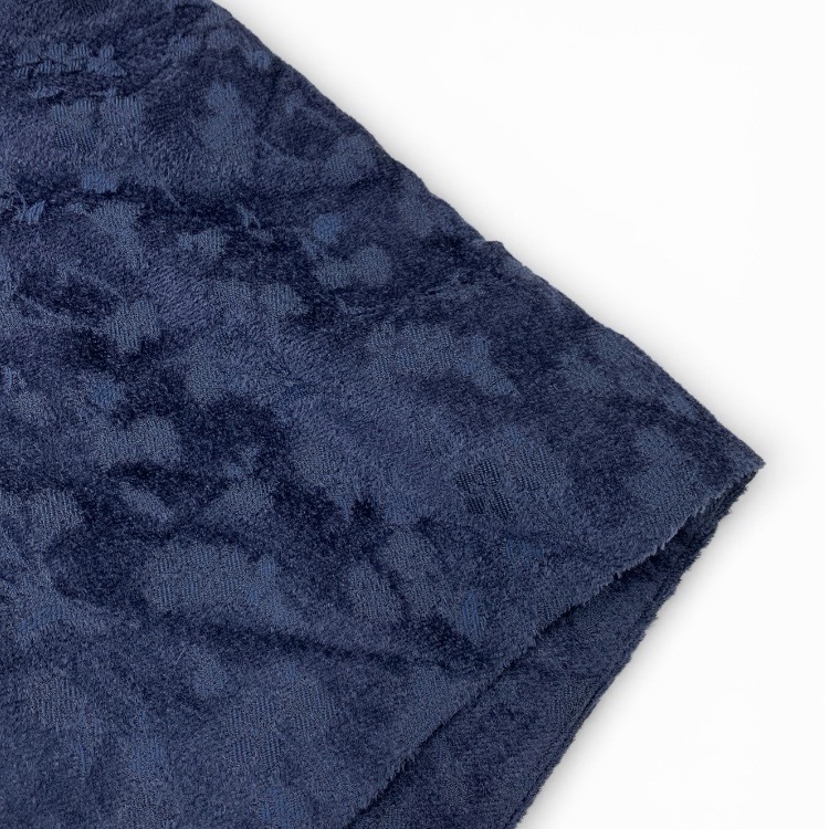 Mame Kurogouchi マメクロゴウチ Floral Jacquard Skirt フローラルジャガードスカート ネイビー 1 MM22FW-SK502