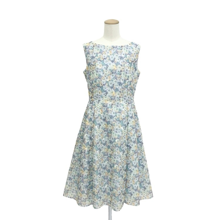 TOCCA トッカ NORTH POLE MEADOW ドレス ワンピース スカイブルー 2 OPTOLS0015