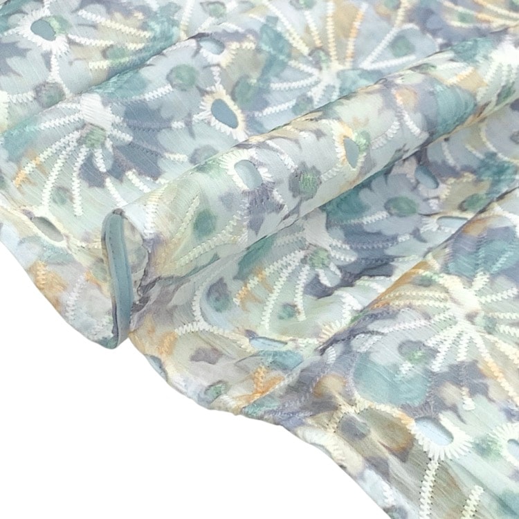 TOCCA トッカ NORTH POLE MEADOW ドレス ワンピース スカイブルー 2 OPTOLS0015