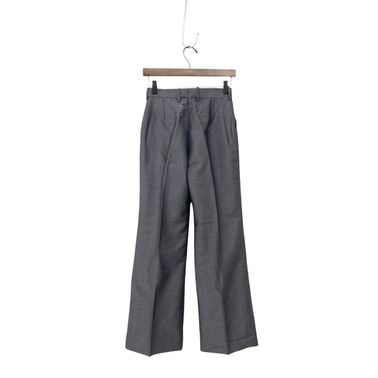 Maison Margiela メゾンマルジェラ スラックスワイド パンツ グレー 36 S51KA0500