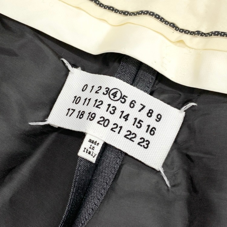 Maison Margiela メゾンマルジェラ スラックスワイド パンツ グレー 36 S51KA0500