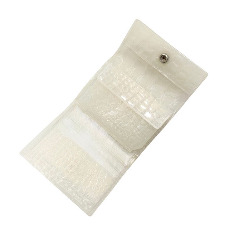 beautiful people ビューティフルピープル nothing to hide vinyl mini wallet PVCミニウォレット 財布 ホワイト F 1626512003