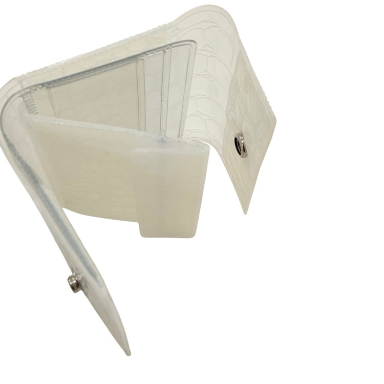 beautiful people ビューティフルピープル nothing to hide vinyl mini wallet PVCミニウォレット 財布 ホワイト F 1626512003