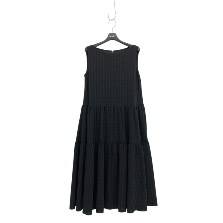 FOXEY NEWYORK フォクシー ナンタケットドレス ワンピース ブラック 40 45401-NAOOY