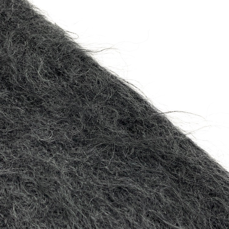 HARUNOBUMURATA ハルノブムラタ MARSHA シャギー ニット プルオーバー チャコール 36 HM25W1021-AGI19