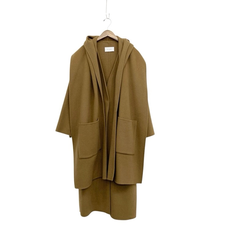 ETRE TOKYO エトレトウキョウ フーディーストールリバーコート ベージュ M 1221500045-0