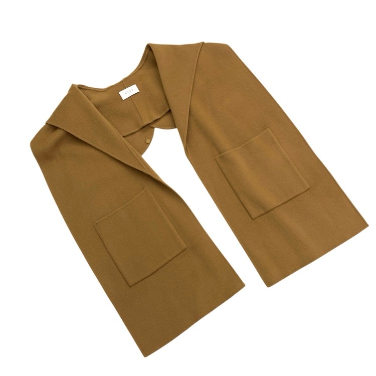 ETRE TOKYO エトレトウキョウ フーディーストールリバーコート ベージュ M 1221500045-0