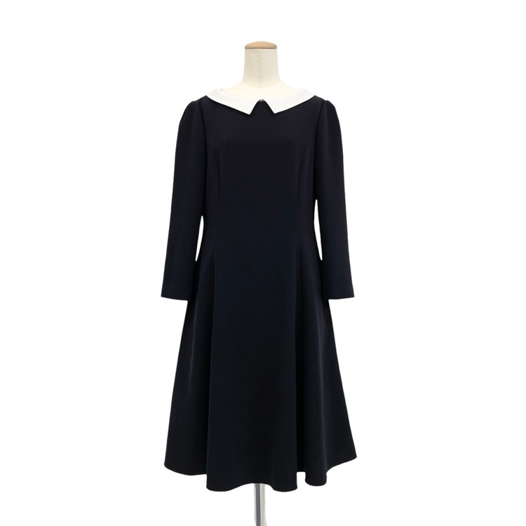 FOXEY NEWYORK フォクシー ニュースタンダードドレス ワンピース ミッドナイトブルー 40 44415-NSOOE