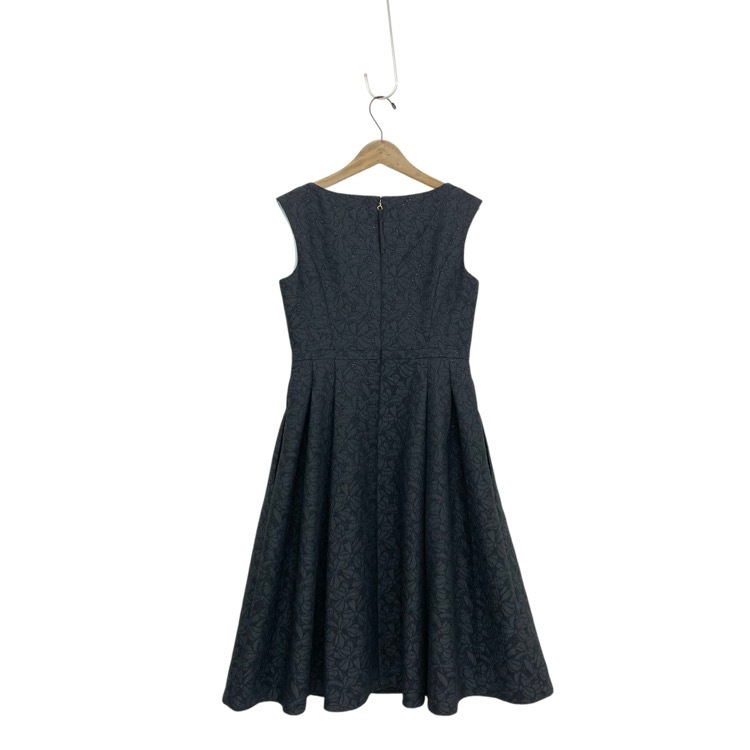 TOCCA トッカ IBBON LABYRINTH JACQUARD ドレス ワンピース ブラック 2 OPTOCA0850