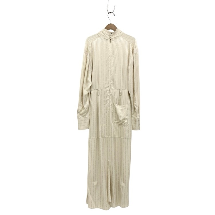 PHOTOCOPIEU フォトコピュー AURELIA DRESS ハイネック 刺繍ワンピース ベージュ 38 232ARA