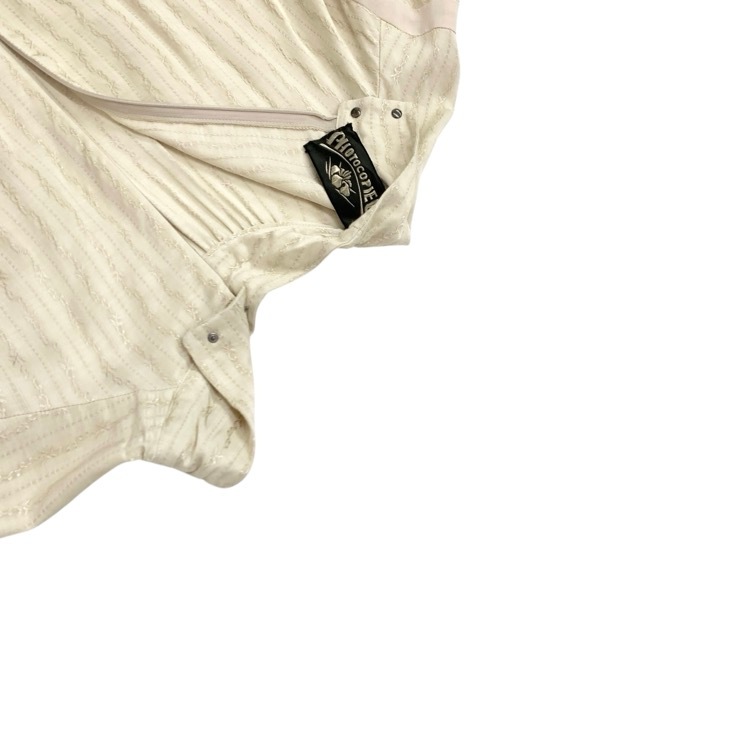 PHOTOCOPIEU フォトコピュー AURELIA DRESS ハイネック 刺繍ワンピース ベージュ 38 232ARA