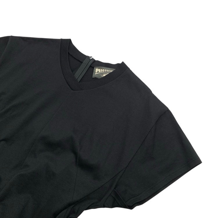 未使用品 2025AW PHOTOCOPIEU フォトコピュー RITA T DRESS Tシャツワンピース ブラック 38 252PIT