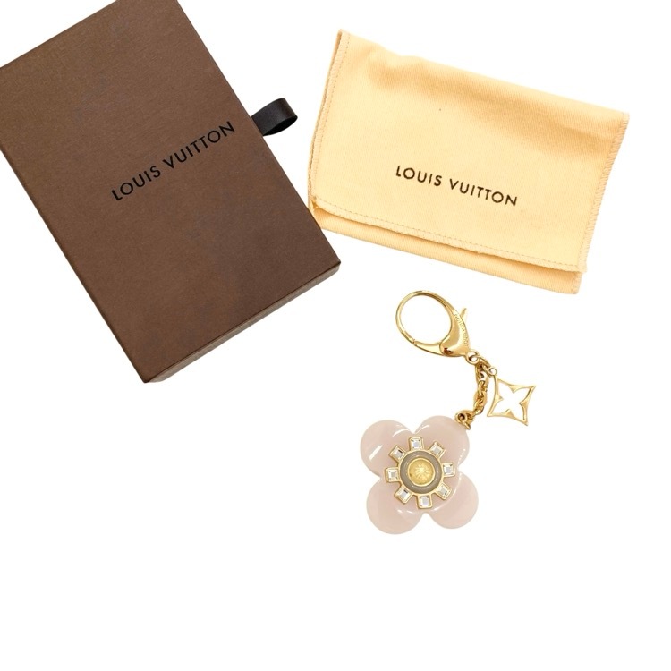 LOUIS VUITTON ルイ・ヴィトン バッグチャーム フラワーモチーフ M66456
