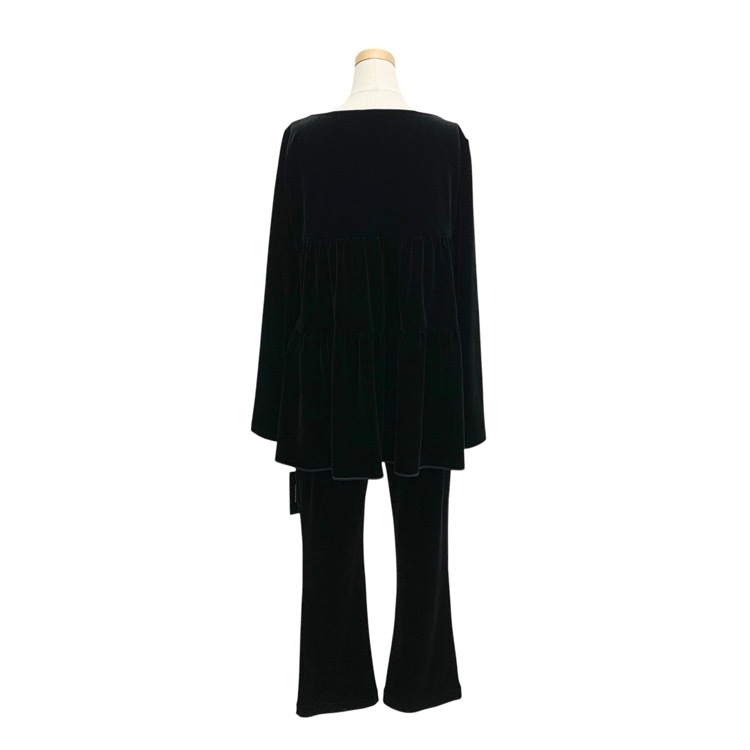 VELOUR NOIR by FOXEY NEWYORK フォクシー スリーピースセット スワーブノワール ベルベットブラック 38 45656-VSQOG