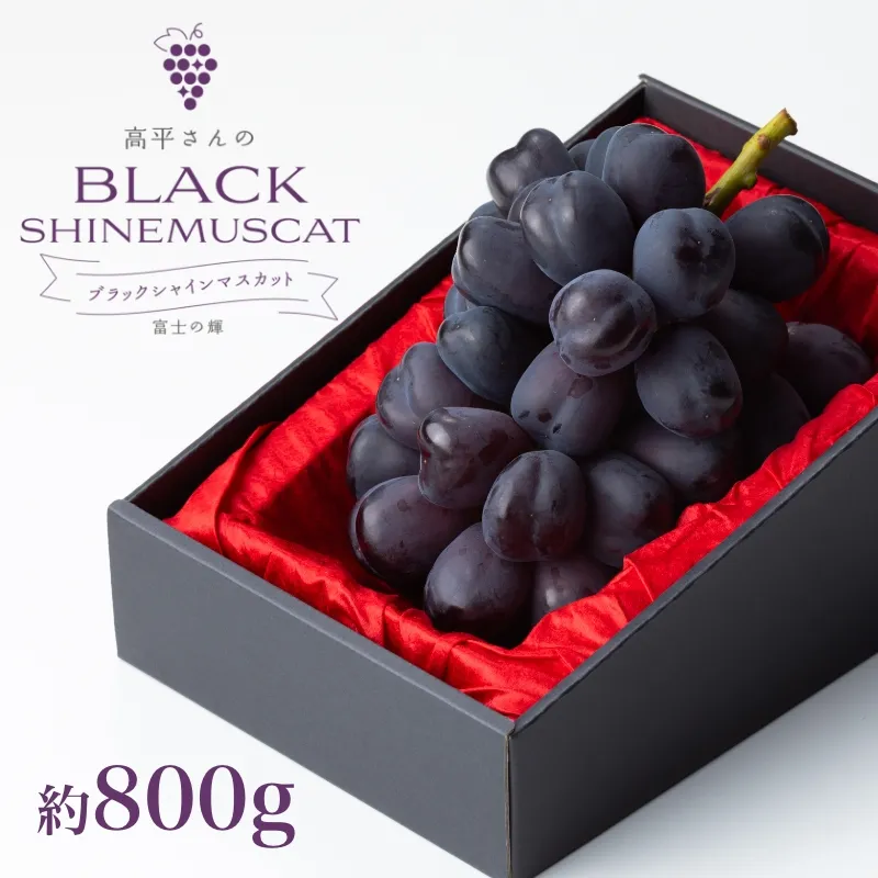 静岡県産 ブラックシャインマスカット 「富士の輝」