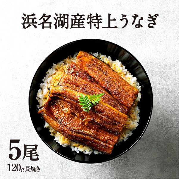 純浜名湖産特上うなぎ5尾（5～6人前）
