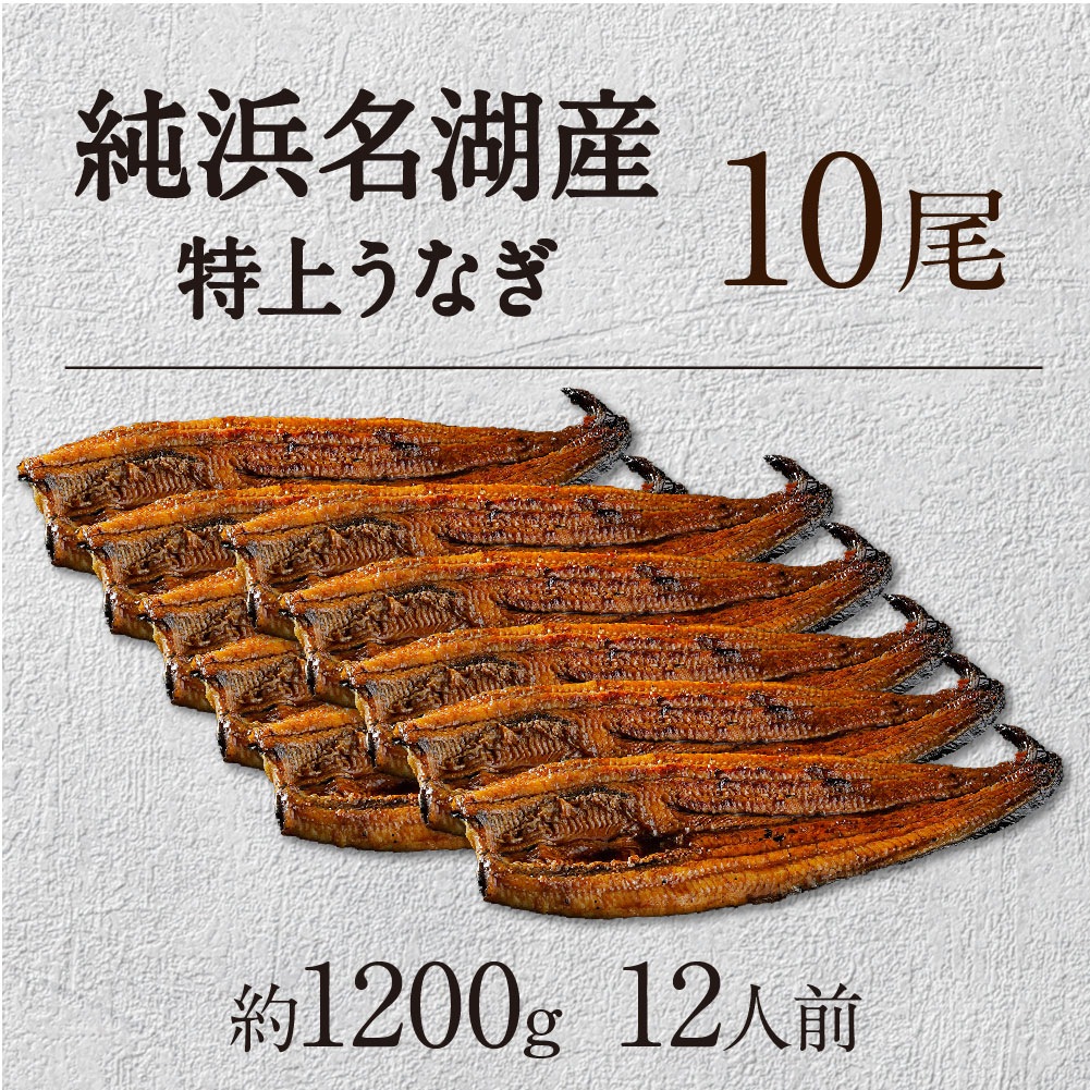 純浜名湖産特上うなぎ10尾（12人前）