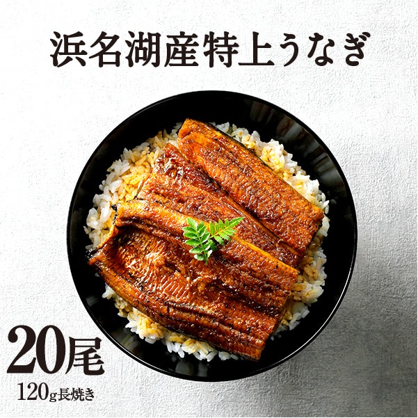 純浜名湖産特上うなぎ20尾（24人前）