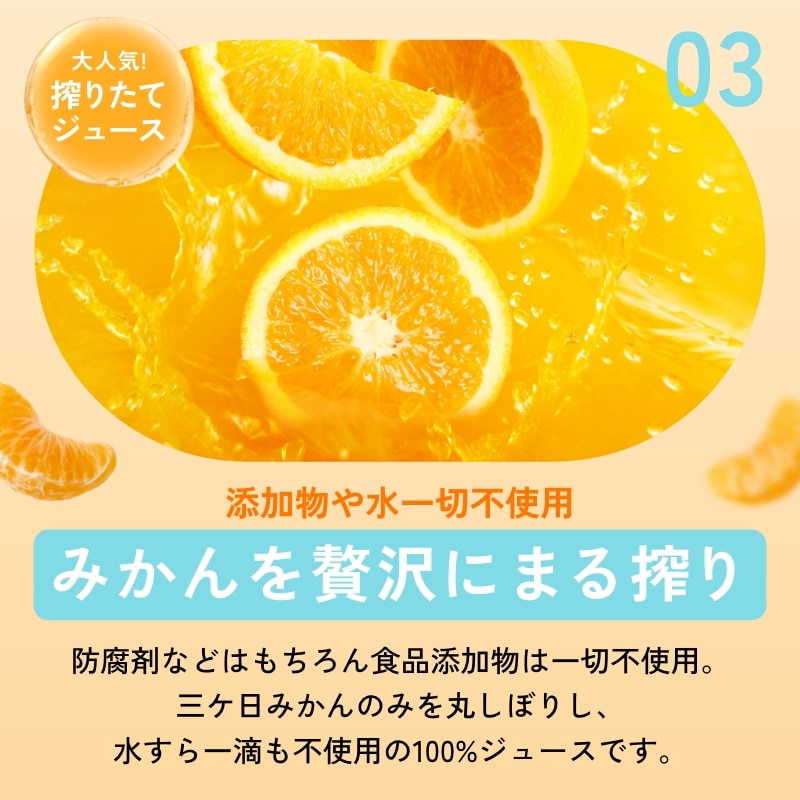 燈ギフトセット 三ヶ日みかん100％ジュース180ml×4本 まるごと