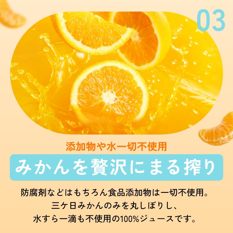 超濃厚！三ヶ日みかん100％ジュース -燈(あかり)- 180ml×12本入 