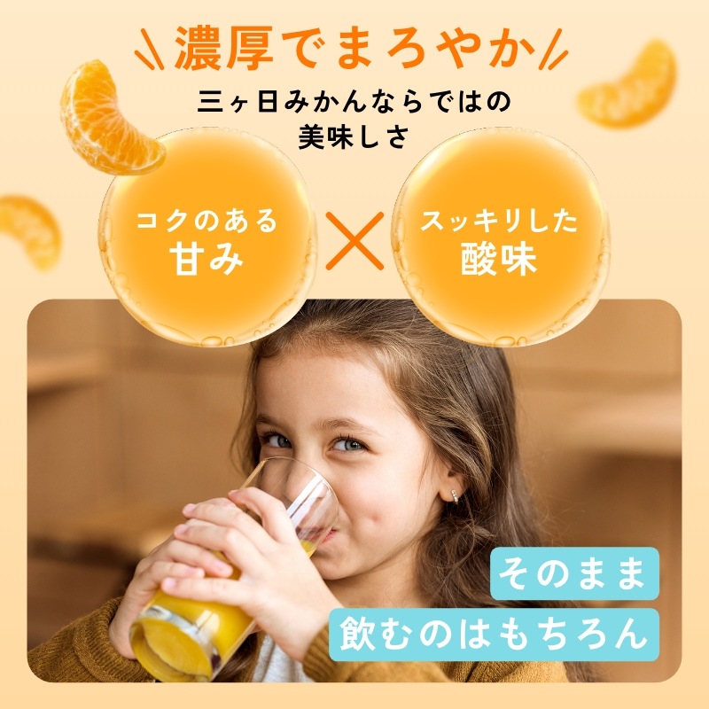 超濃厚！三ヶ日みかん100％ジュース -燈(あかり)- 180ml×12本入 