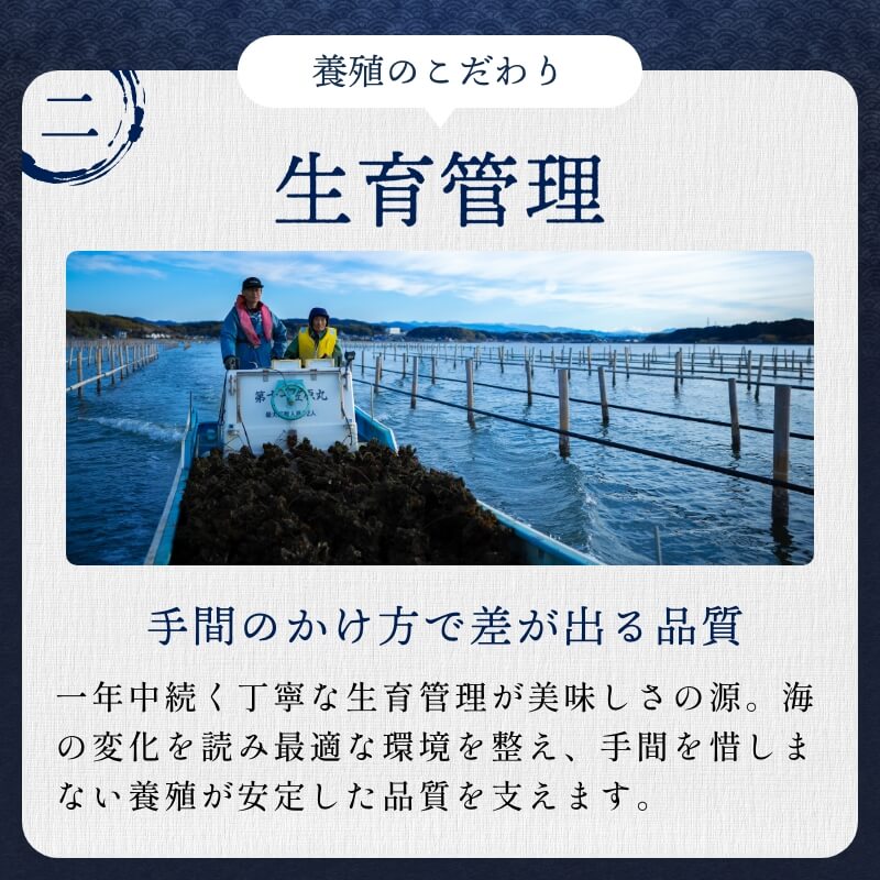 浜名湖産 牡蠣 冷蔵生 むき身 500g　朝獲れの最旬鮮度の牡蠣を即日発送！