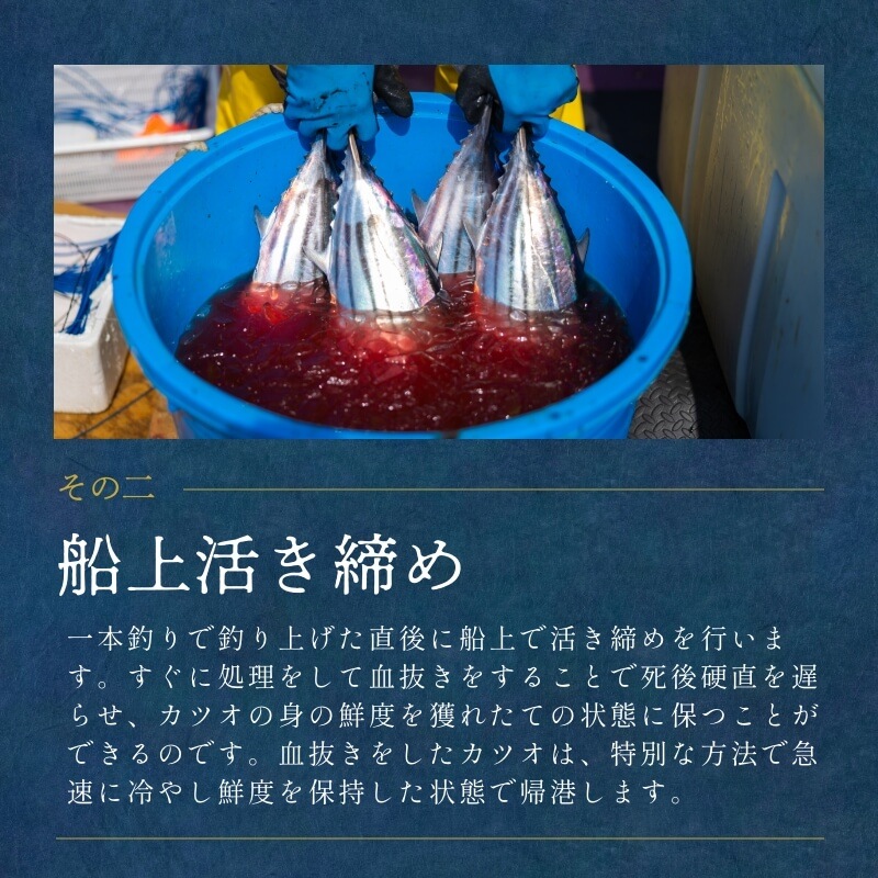 遠州灘産初カツオ藁燻し 3本 約750g（約250g×3本）