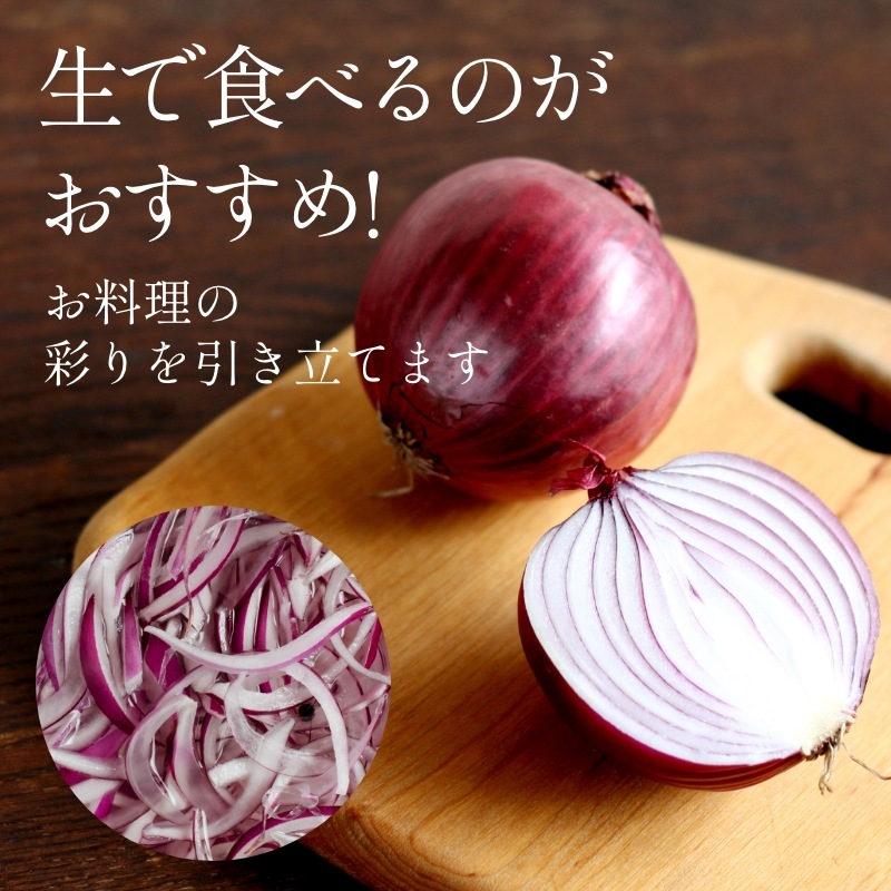 浜松産赤玉ねぎプレミアムレッド無選別品（5kg）